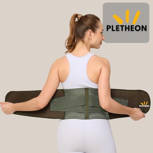 PLETHEON Post Pregnancy Belt Green – After Delivery Abdominal Support Belt | Postpartum Tummy Tucker | Waist & Back Support | Adjustable Compression Wrap - Image 5