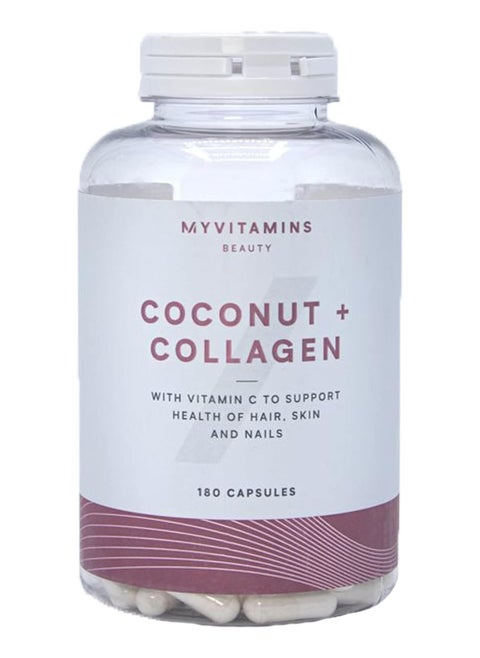 Coconut And Collagen V1, Unflavored, 180 Capsules