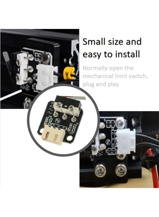 5 PCs 3D Printer Limit Switch Kit for Ender 3 Series Cr10 V3 S4 Upgrade - Image 3