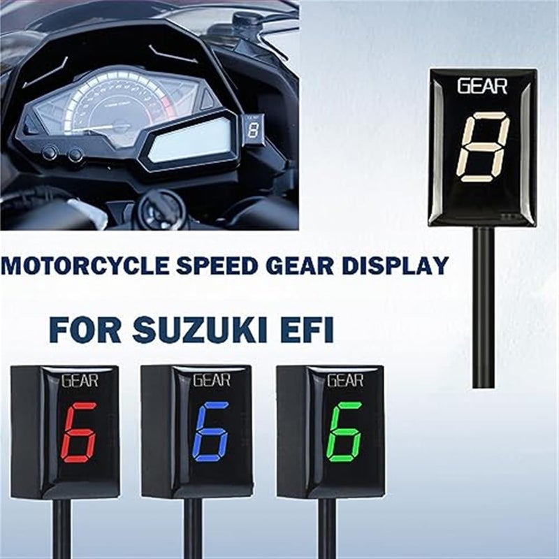 Wivplex Motorcycle 1-6 LIGHT Gear Display Indicator - Image 3
