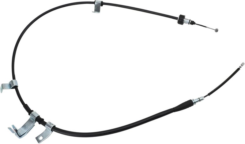 TRQ Rear Parking Brake Cable Set for Hyundai Accent and Kia Rio - Image 3