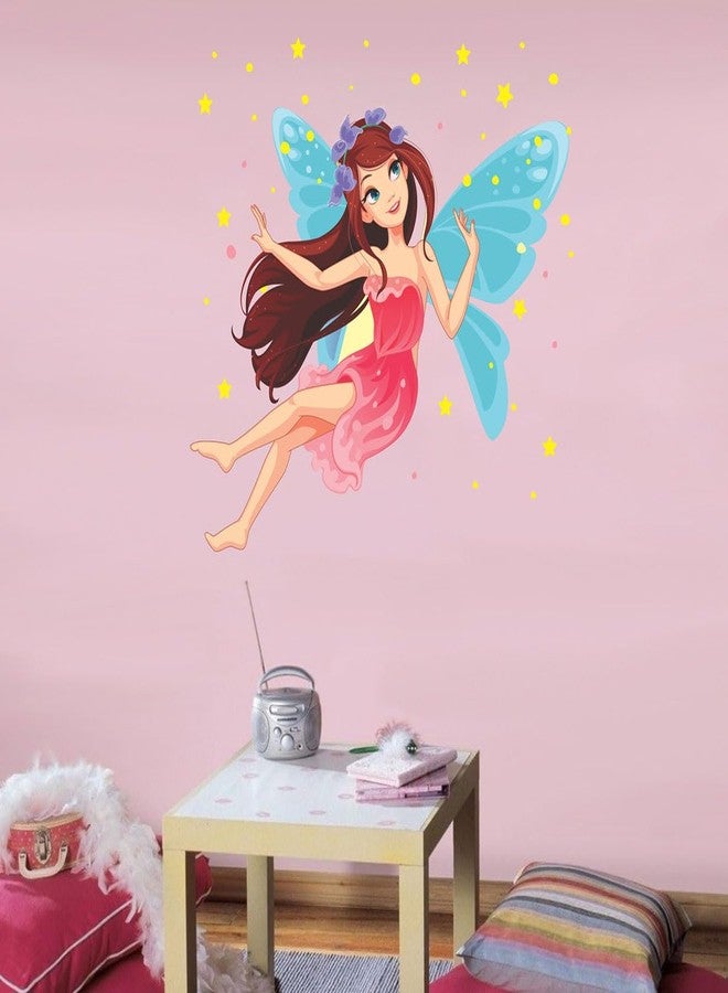 Wallbook Angel Wall Sticker | Wall Stickers for Home, Kitchen, Office, Bedroom & Living Room (64 x 71 cms) - Image 3