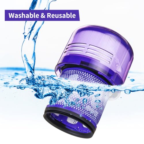 WuYan Replacement HEPA Filters for Dyson V12 Detect Slim,V12 Slim SV20 Removable and Washable Vacuum Cleaner Filter Replacement - Image 3