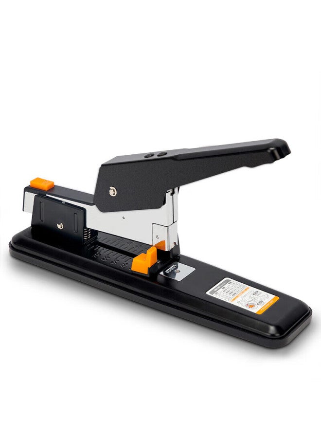 Deli 100-page Simple Heavy-duty Stapler, Large Thick Heavy-duty Stapler, Pop-up Structure, Black 0290 - Image 4