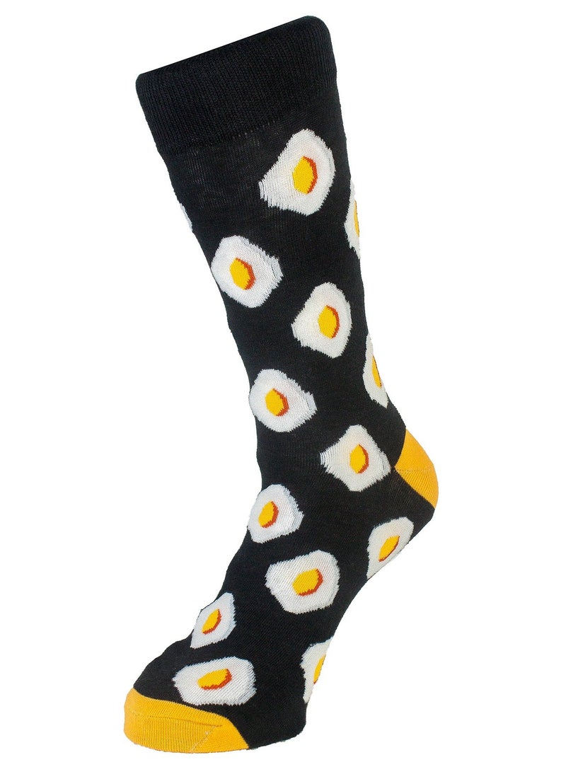 SAM SOCKS Women Set Of 3 Long Fruit Pattern 1 Sock Multi Color - Image 3
