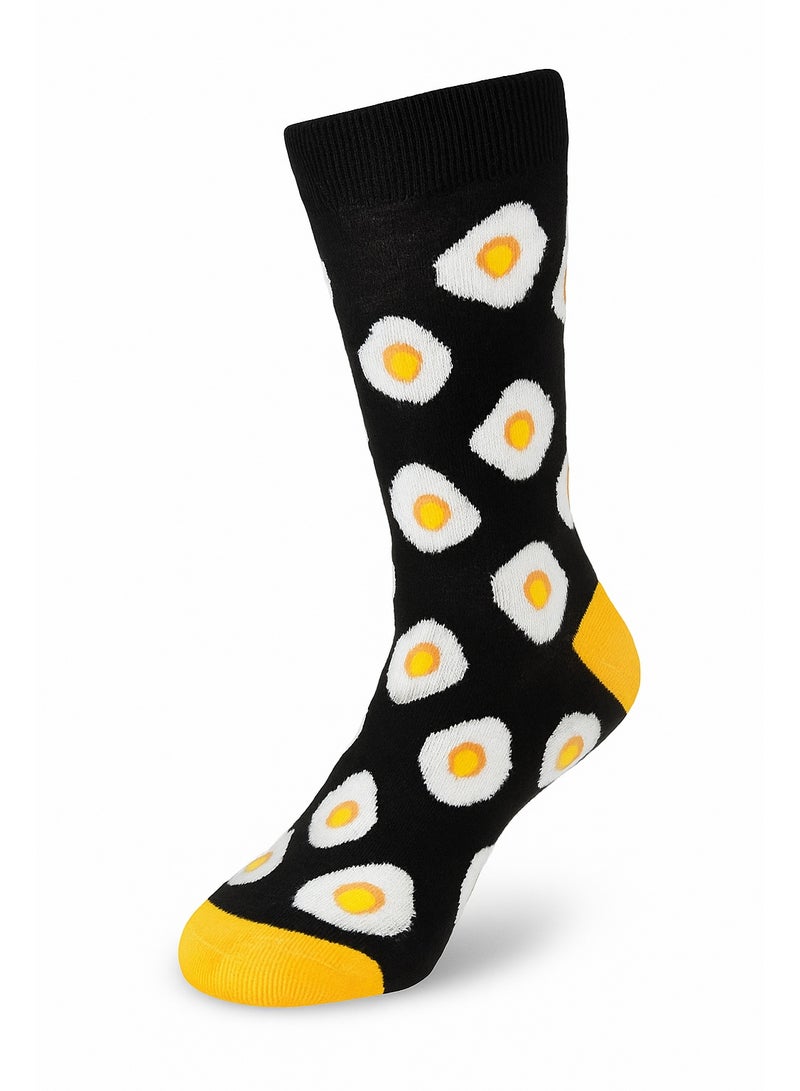 SAM SOCKS Women Set Of 3 Long Fruit Pattern 1 Sock Multi Color - Image 3