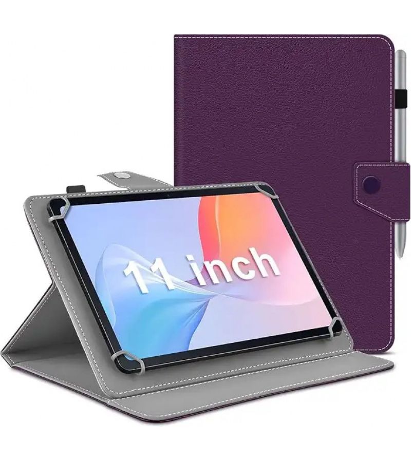 Black Tablet Case Split Mount Design 4 Fixing Rings Port Access Travel Friendly - Image 5