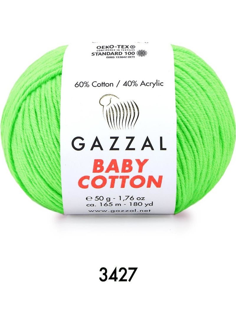 Gazzal Baby Cotton Amigurumi 50GR - Knitting Yarn 