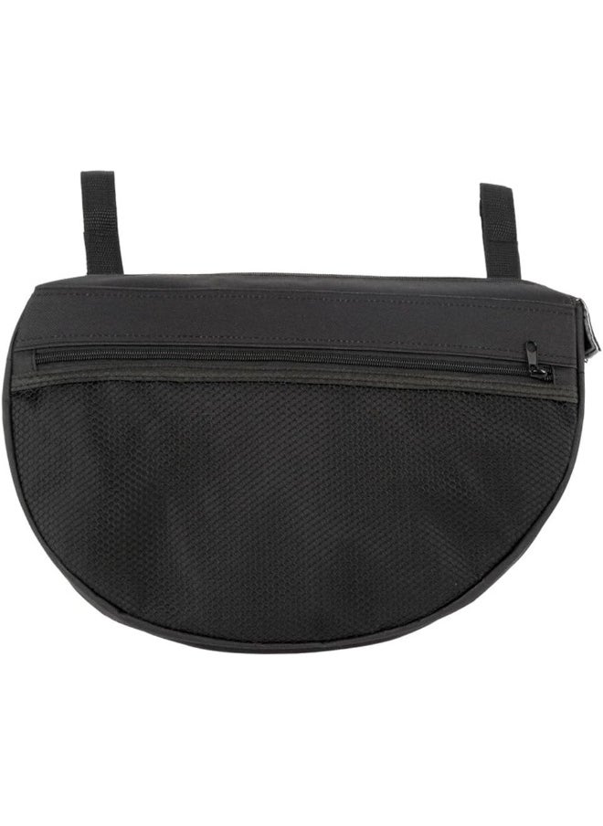 ROMIRUS ROMIRUS Insulated Stroller Organizer, Side Sling Stroller Saddle Bag, Black  - Image 2