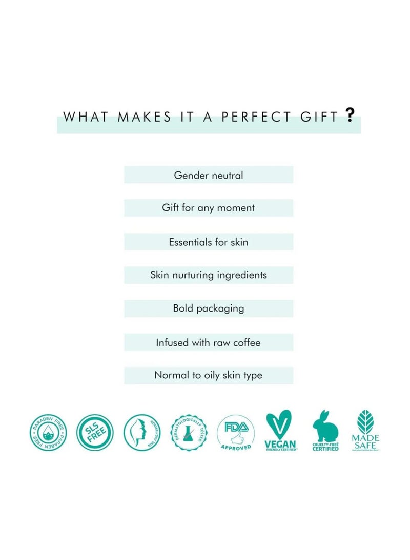 MCaffeine mCaffeine Coffee Mood Skin Care Gift Kit(450gm)  - Image 3