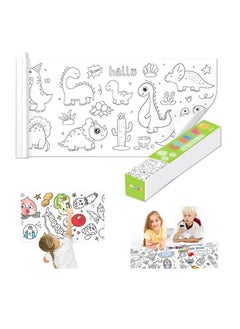 Generic Children's Drawing Roll Drawing Paper Roll DIY Painting Drawing Paper Filling Paper Early Educational Drawing Book for Kids, Cute Princess  - Image 1