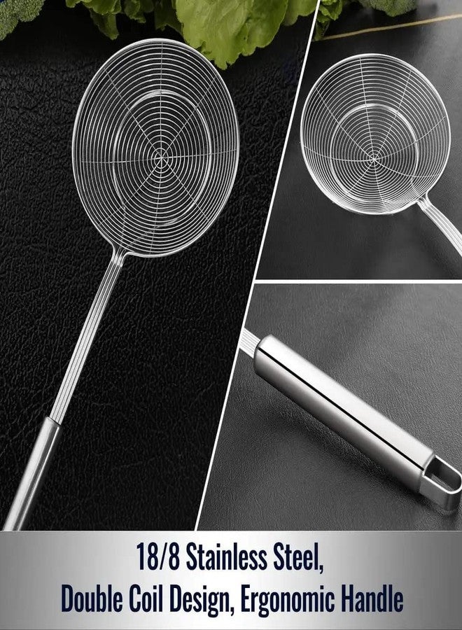 Ven-Trap Extra Long 24” Wooden Paddle + 24" Wood Spoon +16” Stainless Steel Strainer Skimmer, Stirring Utensils, Cooking, Mixing, Home Brewing Stock Pots Cajun Crawfish, Seafood and Crab Pot Boil Accessories - Image 4