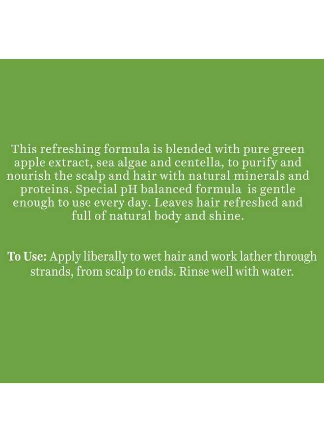 Biotique Green Apple Shine & Gloss Shampoo & Conditioner For Glossy Healthy Hair 180 Ml (Pack Of 2) - Image 5