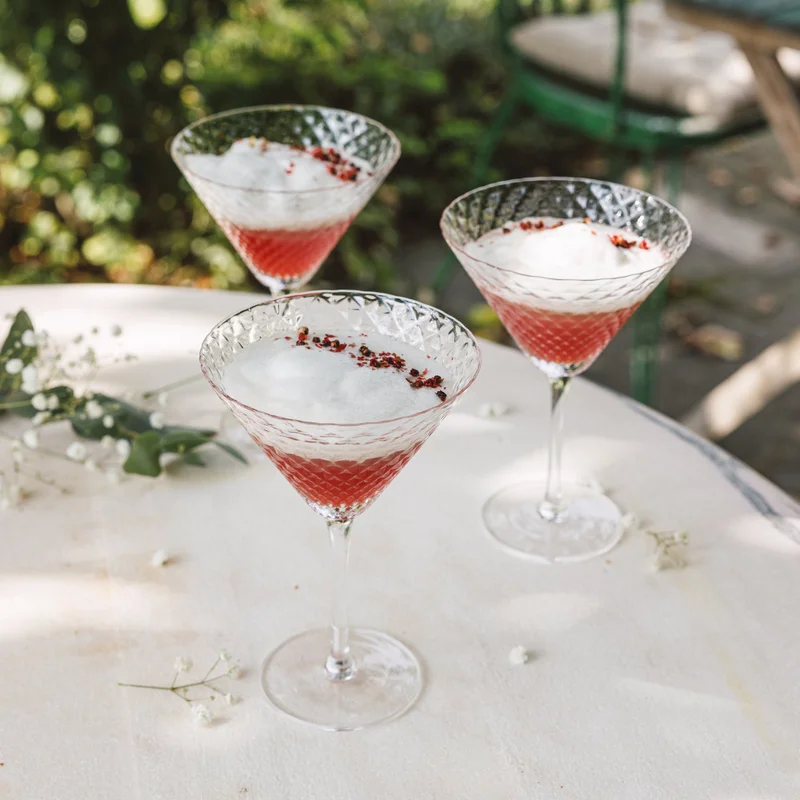 Zafferano VENEZIANO MIXOLOGY Goblet Martini Clear - Ø.102x155mm. CL.23