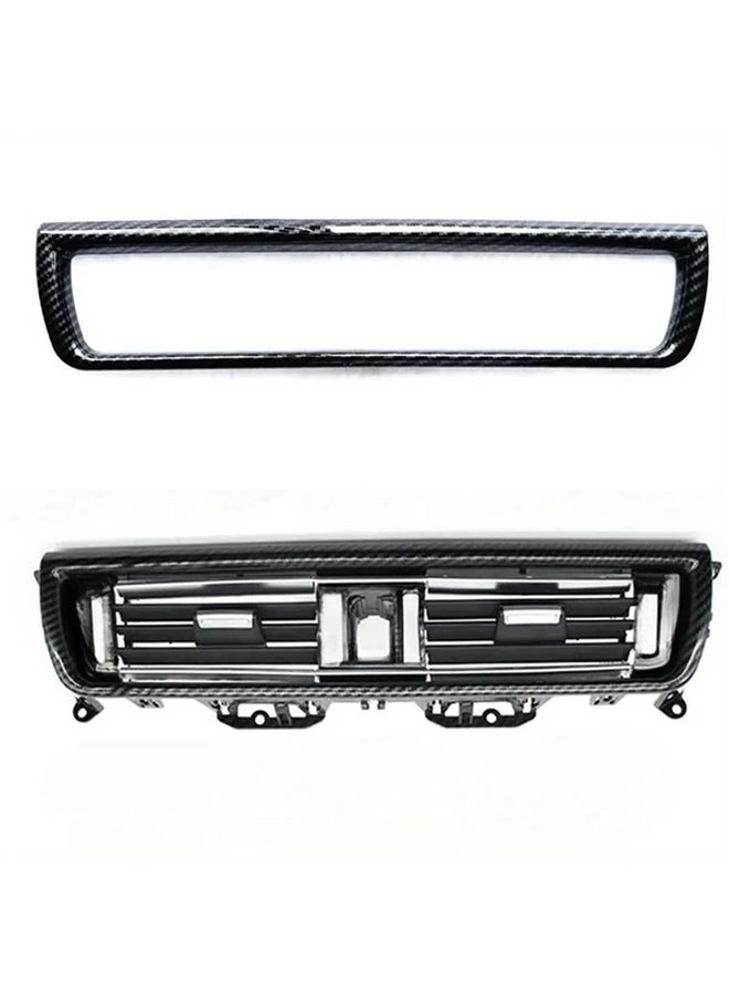 Carbon Fiber Pattern Interior Trim Stickers Dashboard Console Gear Shift Panel Covers - Image 3