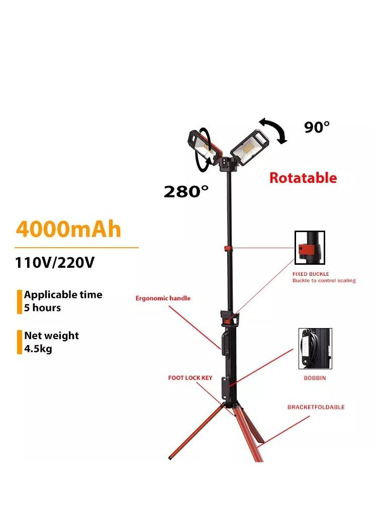 توبيز مصباح طوارئ LED محمول للتخييم قابل لإعادة الشحن - Image 5
