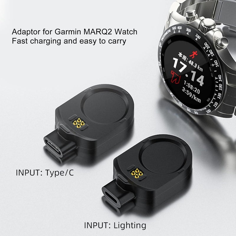 Watch Type C Charger Dock, Watch Charging Compatible with MARQ 2 Watch, Compatible with for Captain, for Golfer, for Driver, for Commander - Image 3
