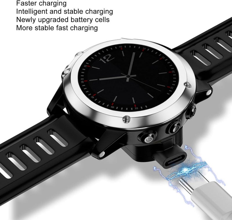 Watch Type C Charger Dock, Watch Charging Compatible with MARQ 2 Watch, Compatible with for Captain, for Golfer, for Driver, for Commander - Image 2