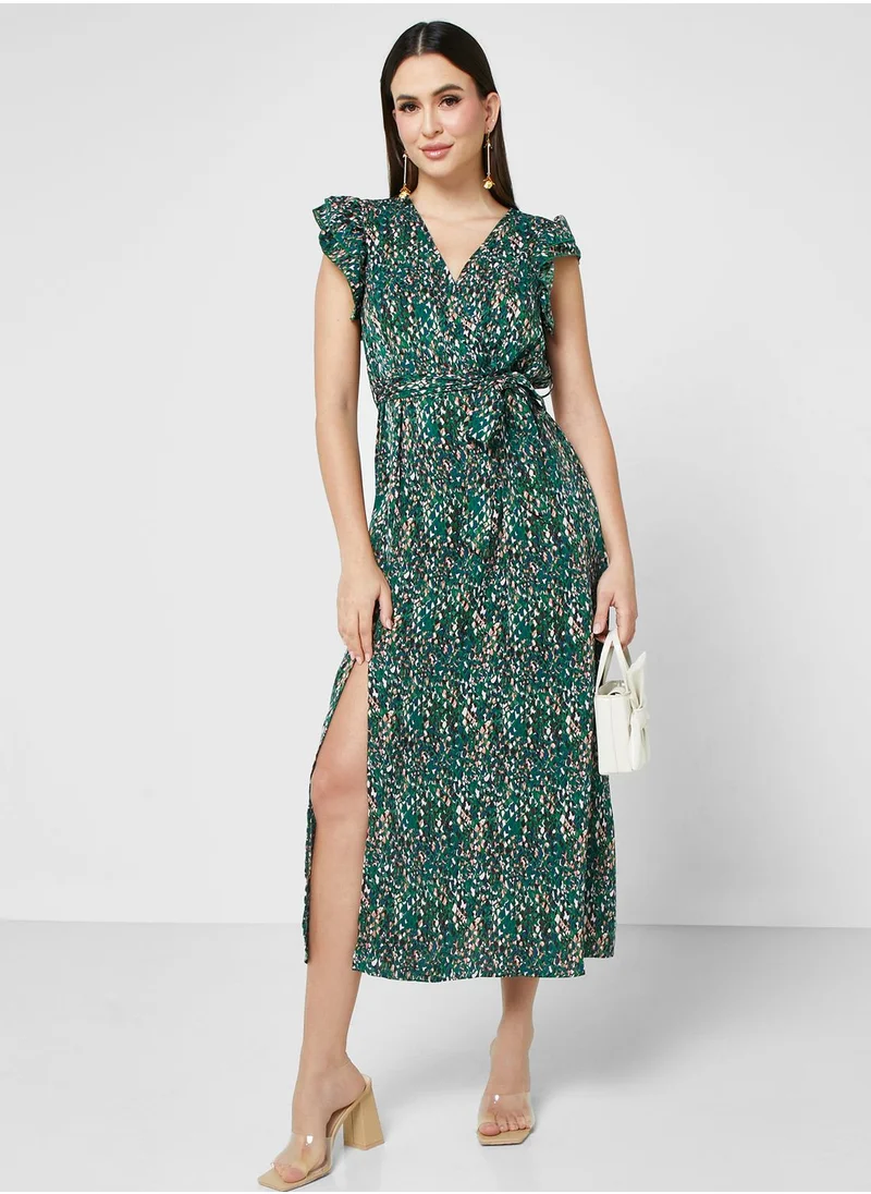 ELLA Ditsy Print Dress