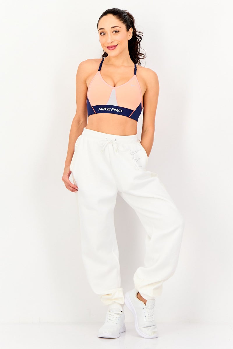 Nike Women Lightly Padded Training Sports Bra, Multicolor - Image 2