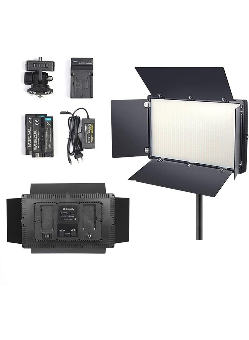 SHOPI 800 LED Pro Orignel Rechargeable LED Video Light – Bi-Color Adjustable Brightness Panel for Filming, Vlogging & Professional Shooting - Image 4