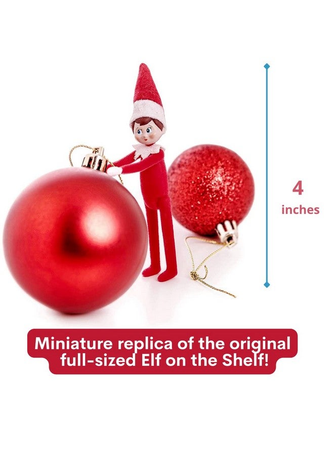 Worlds Smallest World's Smallest The Elf On The Shelf A Christmas Tradition - Boy Scout Elf with Blue Eyes, 4 Inch - Image 2