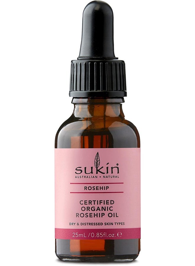 Sukin Certified Organic Rosehip Oil, For Dry And Distressed Skin - Image 2