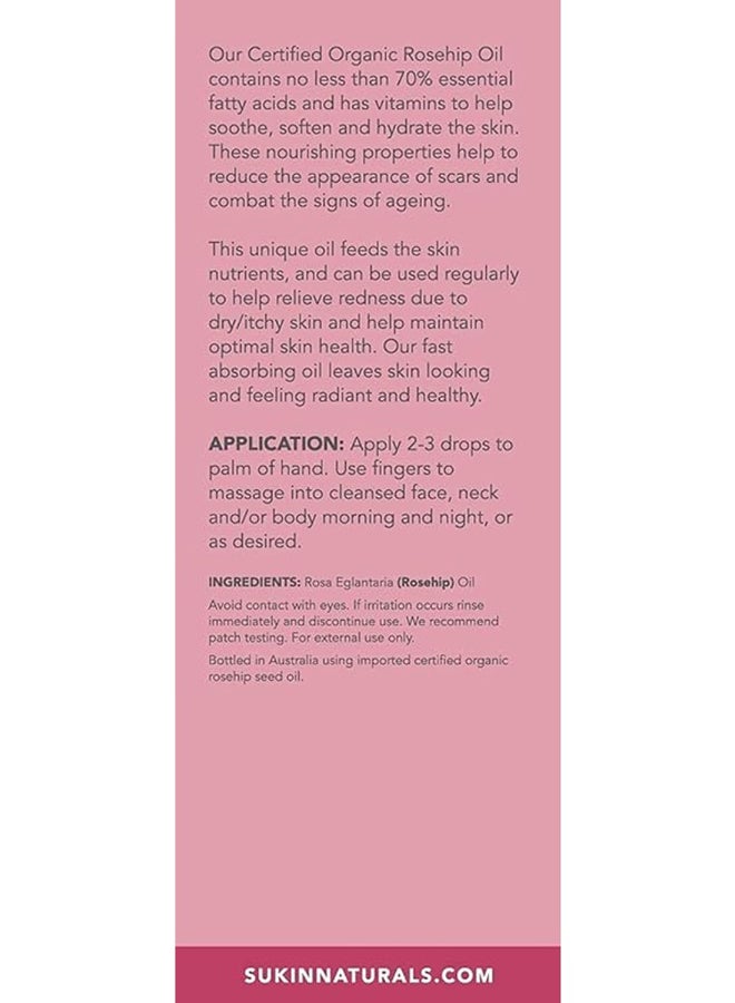 Sukin Certified Organic Rosehip Oil, For Dry And Distressed Skin - Image 5