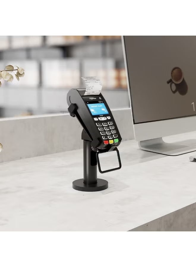 Skill Tech Universal Swivel & Tilt POS Terminal Stand – Adjustable Secure Credit Card Machine Holder for All Payment Devices - Image 2