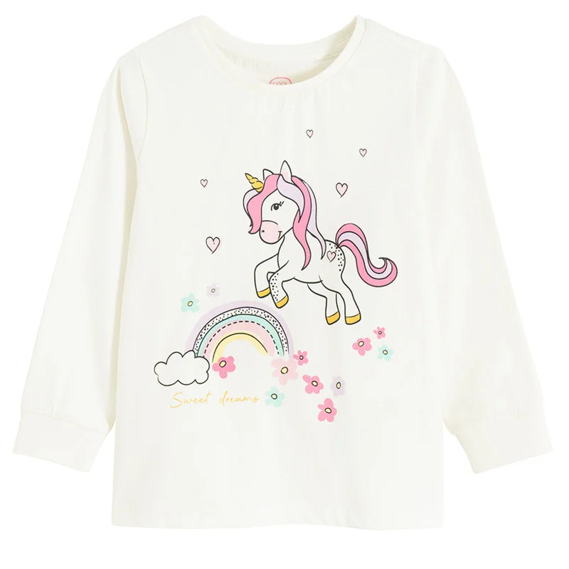 Cool Club by SMYK WHITE COTTON PYJAMAS