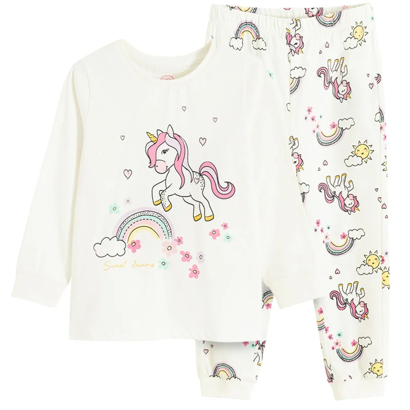 Cool Club by SMYK WHITE COTTON PYJAMAS