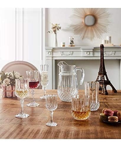 Shopvibe Brandy Cocktail Glasses Diamond Crystal Win Great for Spirits Drinks Bourbon Wine Europeun Elegant Wine 6 pc Set - Image 2