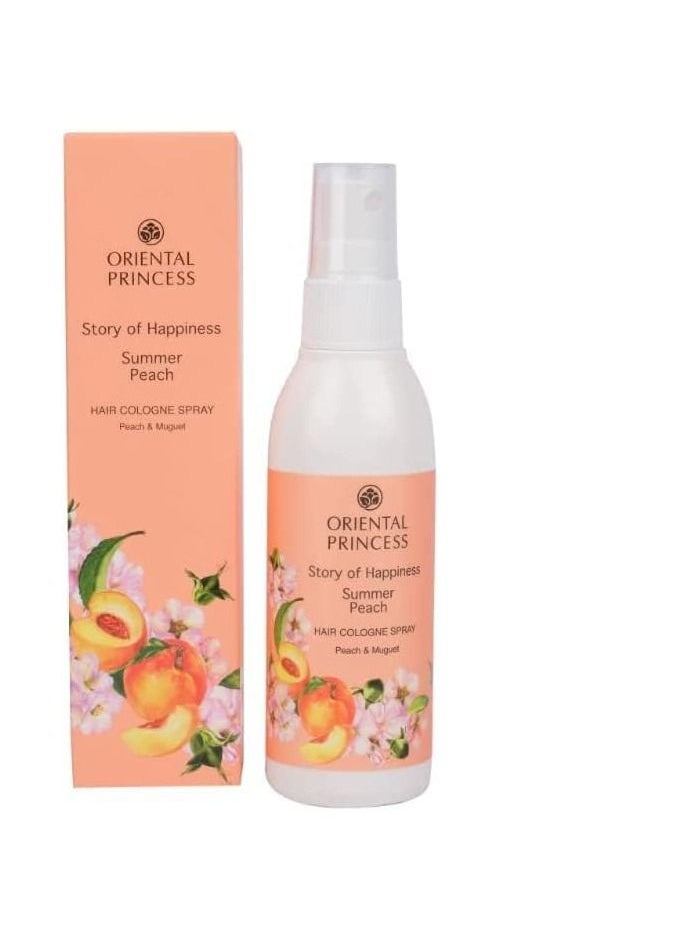 ORIENTAL PRINCESS Oriental Princess Summer Peach Hair Cologne Spray Duo - 2 x 100ml  - Image 4