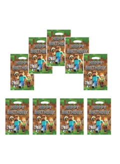 Minecraft party favors bag 30pcs gift bag birthday party candy bag ,goody bag for kids party supplies