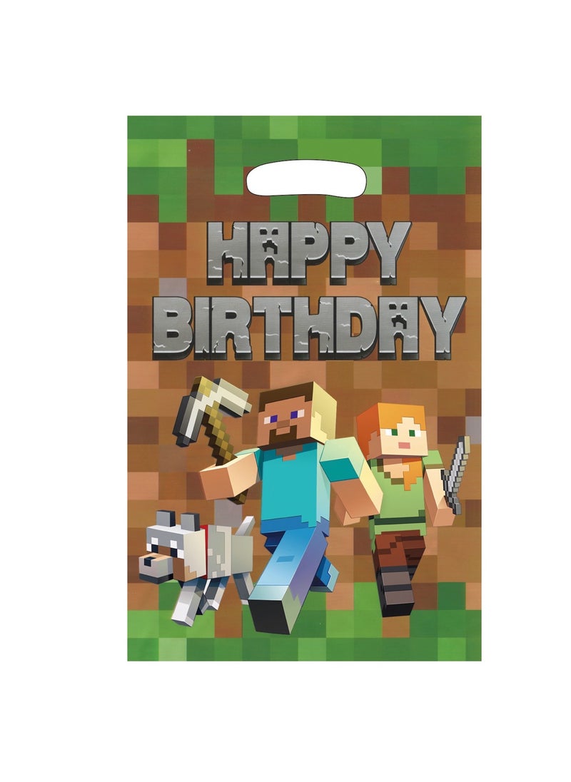 Generic - Minecraft party favors bag 30pcs gift bag birthday party candy bag ,goody bag for kids party supplies - Image 1