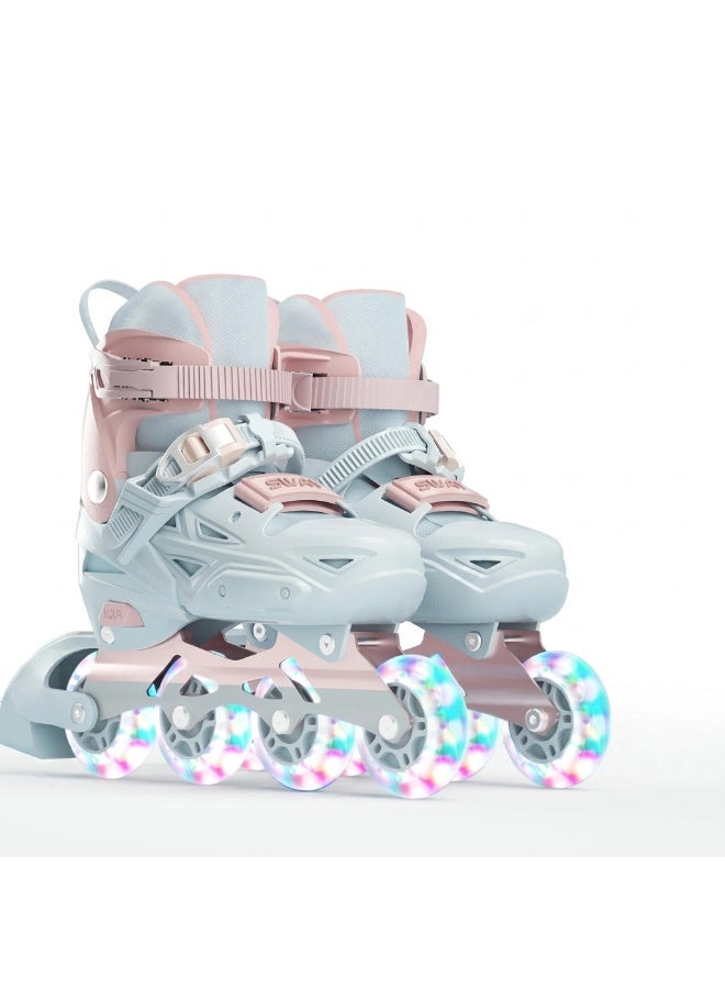 sway Roller Skate Shoes for Kids Adjustable Inline skates for Boys and Girls Beginners - Image 1