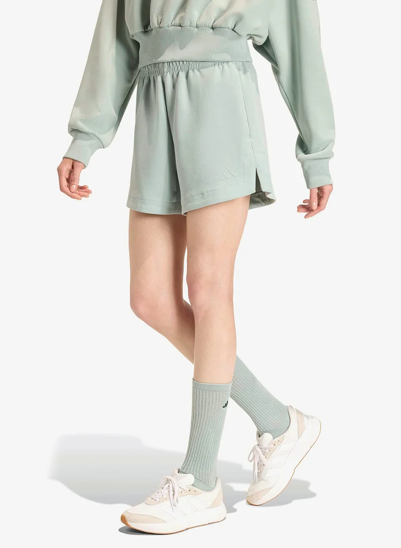 اديداس شورت فضفاض فاخر ناعم