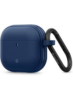 Vault For Airpods 4 Case Cover 2024 With Carabiner Navy Blue