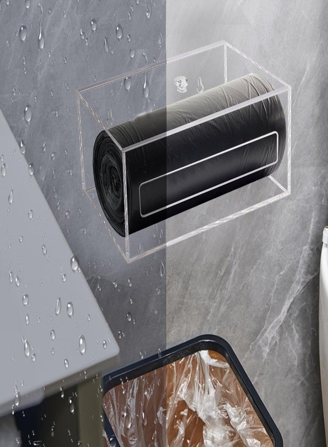 Weiai Trash Bag Organizer Dispenser, Garbage Bag Holder Dispenser, Trash Bag Roll Dispenser for Wall Mount - Image 2