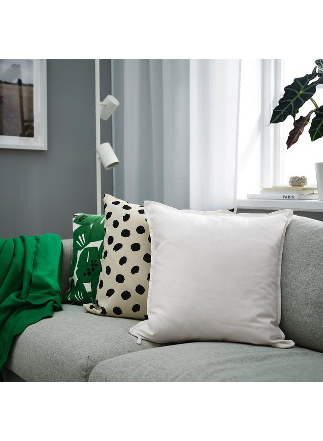 erorex Cushion cover, white, 50x50 cm - Image 2