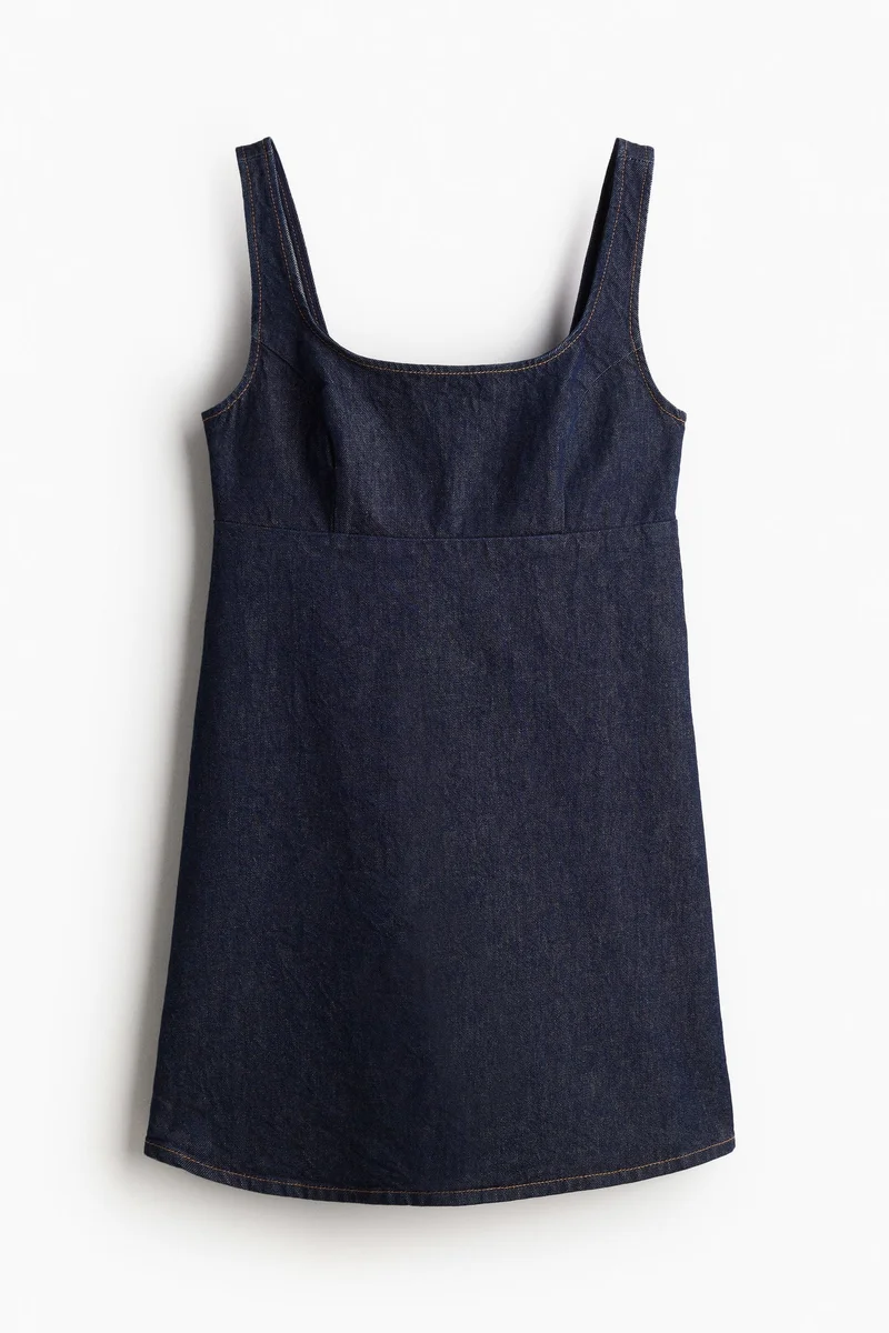 H&M Denim pinafore dress