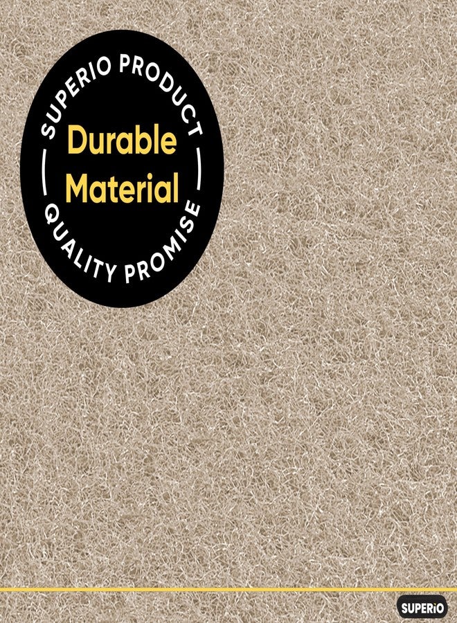 Superio Natural Scouring Pad Non-Scratch Sisal Plant Based Scrubber Cleaning Scrub Pads, Eco-Friendly Reusable Kitchen Scrubbing Pad Pack of 30, by Superio - Image 3