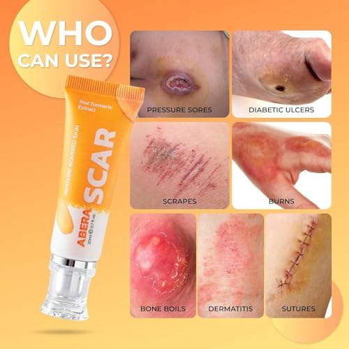 ABERA Red Turmeric Scar Cream - Protects Wounds and Regenerates Damaged Skin - Supports faster healing of skin wounds, scratches, and chafed areas (1 Box) - Image 2
