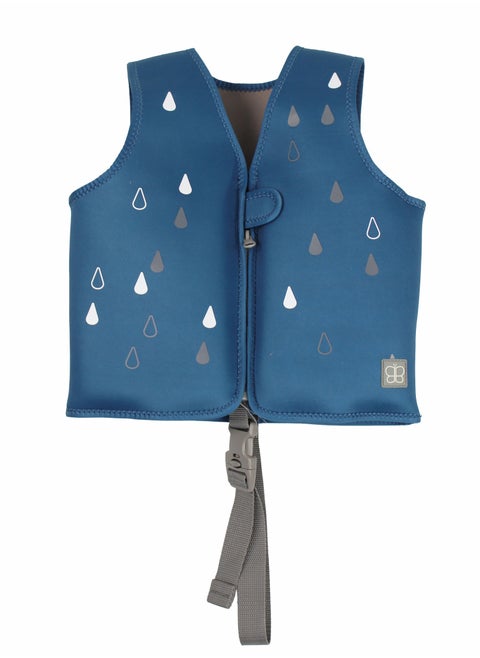 Näj Toddler Swim Vest – Neoprene Float Jacket with 8 Removable Floats, UPF 50+ Sun Protection, Secure Fit & Adjustable Straps – Ideal for 18-36 Months Water Safety & Fun