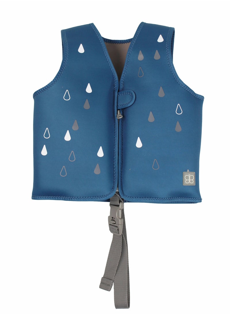 bbluv - Näj Toddler Swim Vest – Neoprene Float Jacket with 8 Removable Floats, UPF 50+ Sun Protection, Secure Fit & Adjustable Straps – Ideal for 18-36 Months Water Safety & Fun - Image 1