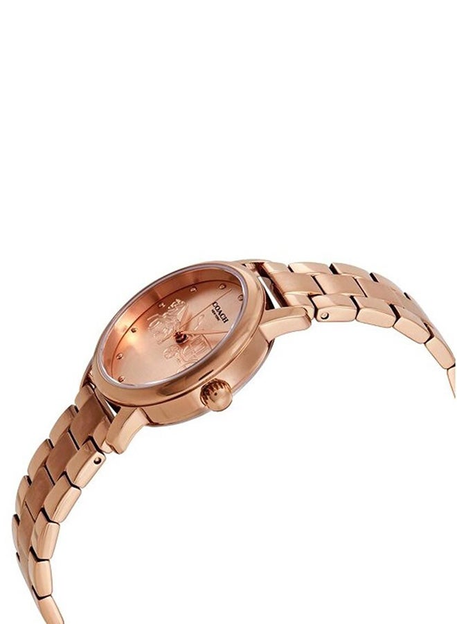 COACH Women Grand  Rose Gold Dial Watch - 14502977 - Image 5