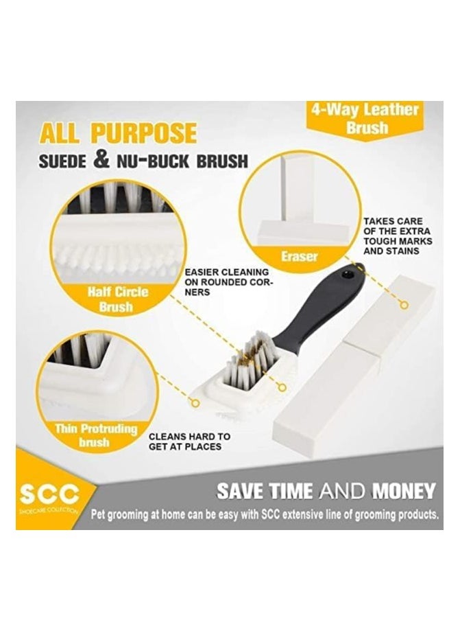 Oasisgalore - Professional Suede & Nubuck Shoe Cleaner Kit  for Napped Leather Coats, Furniture, Seats, Sneakers - Image 1