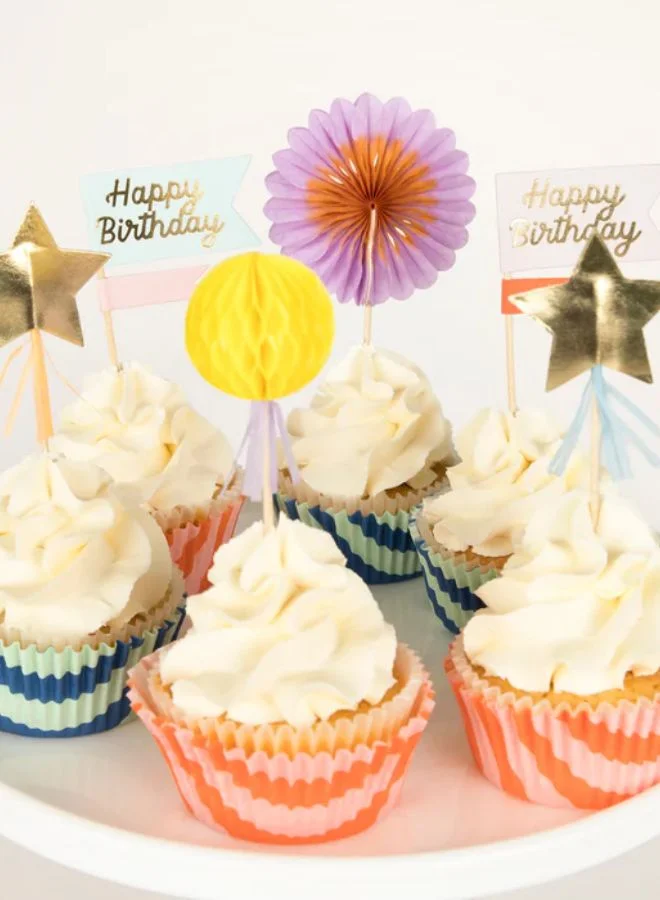 Meri Meri Stripe Party Cupcake Kit