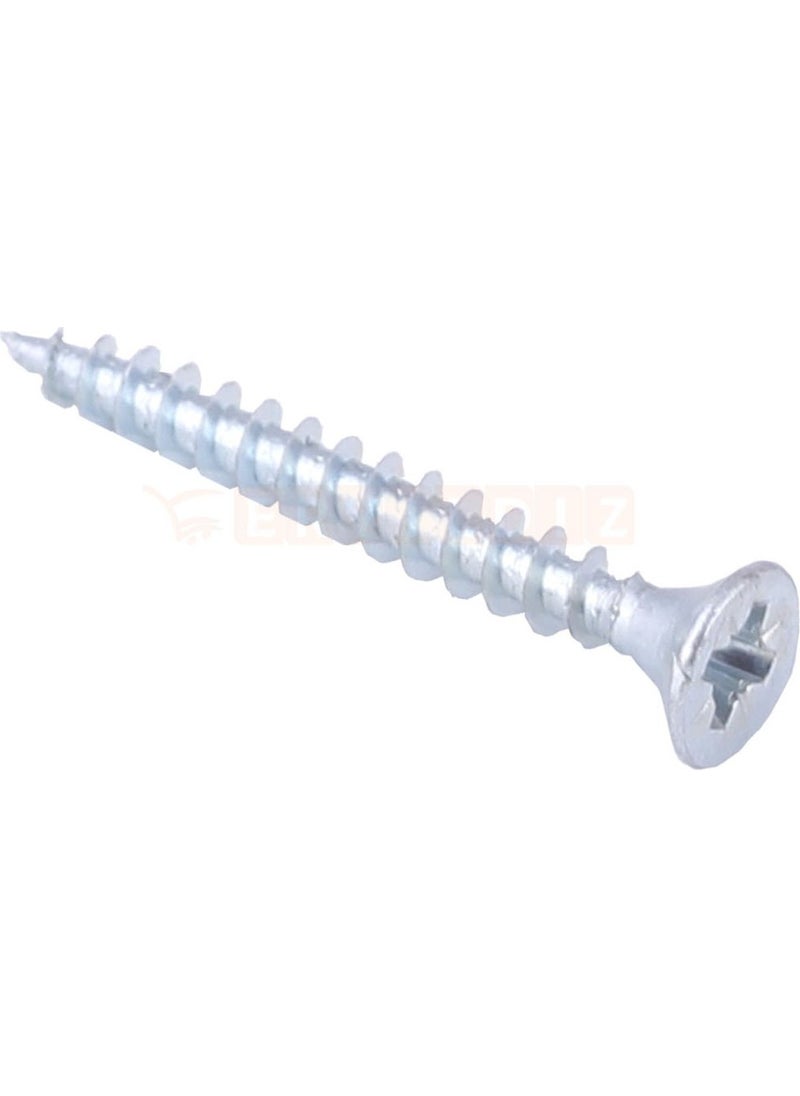 STD 3.5 X 20 Star Nickel Chipboard Screw 