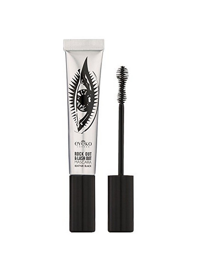 Eyeko Rock Out and Lash Out Thickening Mascara, Intense Black - Buildable Volume, Curl & Length 8ml - Image 3
